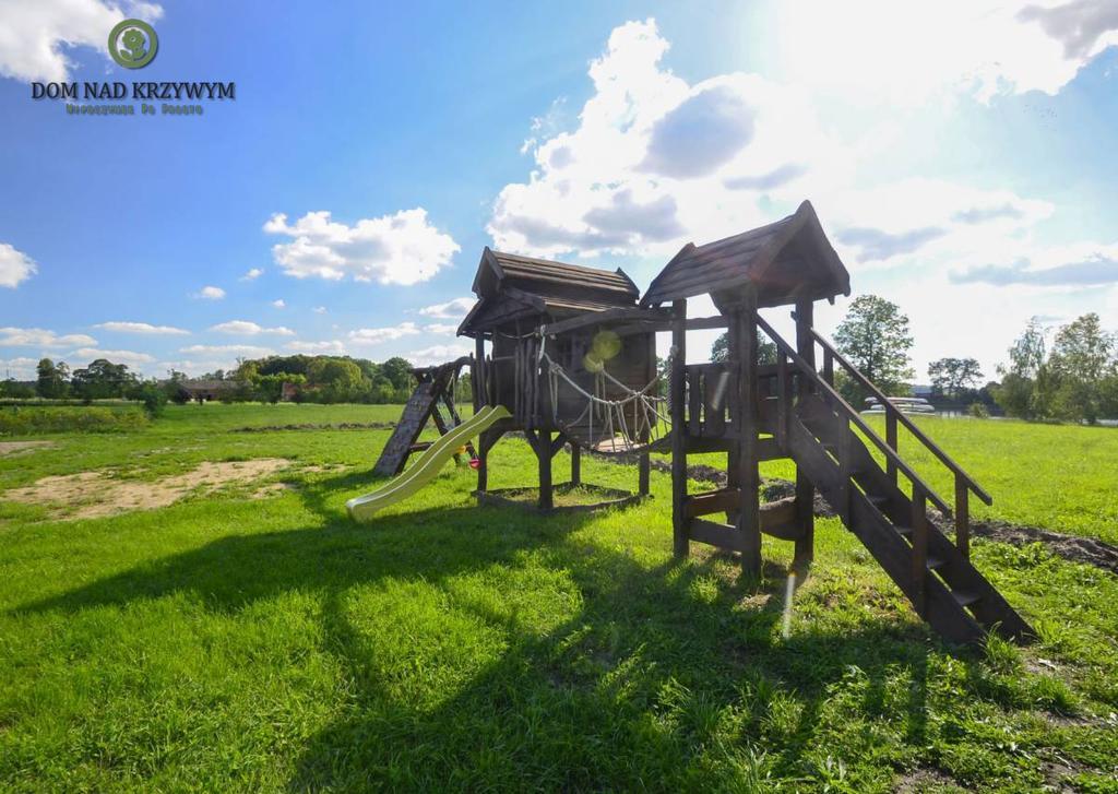 Dom Nad Krzywym - Prywatna Plaza, 2 Boiska, Sauna, Plac Zabaw Krzywe  Exterior foto