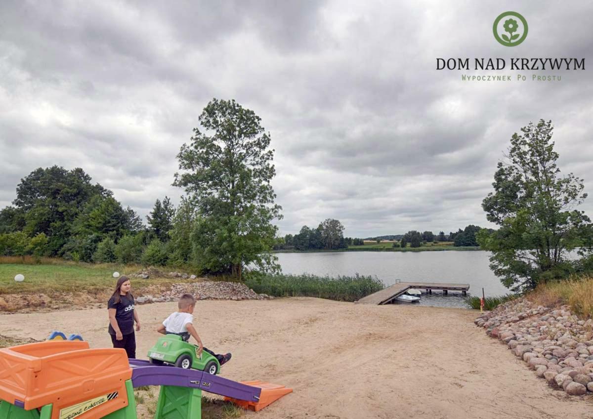 Dom Nad Krzywym - Prywatna Plaza, 2 Boiska, Sauna, Plac Zabaw Krzywe  Exterior foto